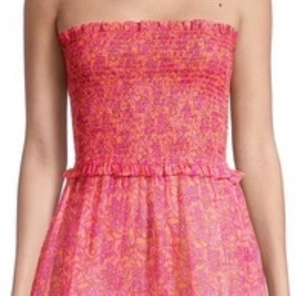 Ramy Brook Ro Printed Mini Coverup Dress - NWT - size Small** - Picture 2 of 5